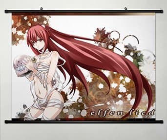 Elfen Lied Home Decor Anime Lucy/NYU Wall Scroll Poster 23.6 X 17.7 Inches-008