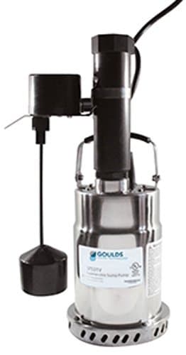 GOULDS PUMPS ST31AV Sump Pump with Vertical Float, Cast Iron, 1/3 hp, 115V