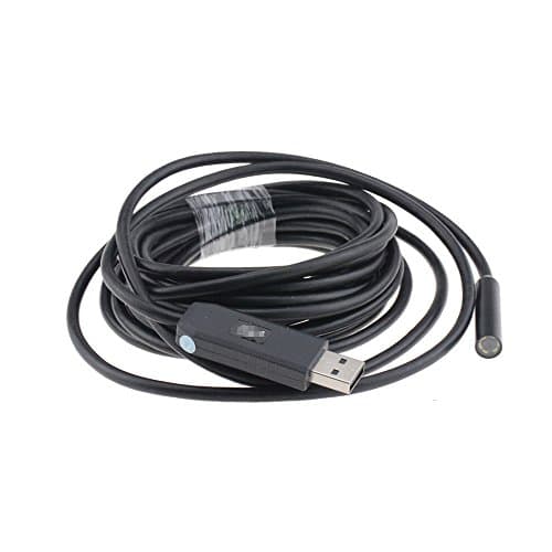 TOPMYS TM-IC20H High Precision 2MP 20M USB Inspection Camera with 6 LED 9mm Lens USB Inspection Endoscope IC20H Waterproof IP66 20M Cable HD Borescope