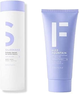 ZitStickaBody Double Acne-Prone Body Wash: A Complete Body Routine for Managing Acne-Prone Skin | Includes Silk Shake & Fizz Fountain