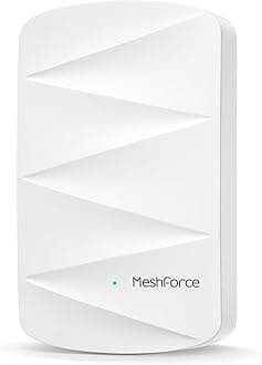 MeshForce M3 Dot Wall Plug WiFi Extender, Works with MeshForce M1 and M3 Whole Home Mesh WiFi System – Use with only MeshForce WiFi System
