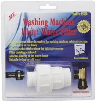 (Package Of 3) Washing Machine Inline Water Filter 85470