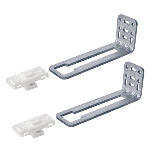 Hettich Quadro Metal Rear Bracket IW21 Screw On