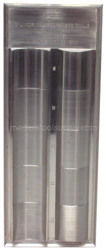 GAR 10 Specimen 16 to 250 micro-inches Range Cylindrical Turned Microfinish Comparator