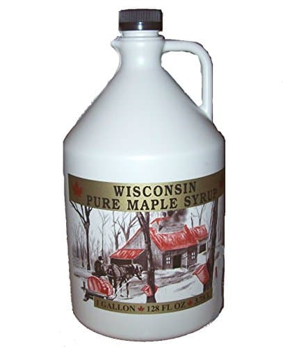 Maple Syrup Grade B 100% Pure (1 Gallon) - Grade B, Diet, Detox, Cleanse, Plastic Bottle