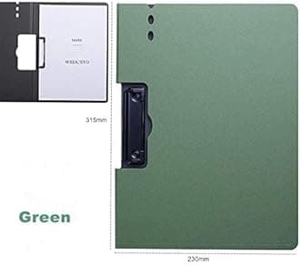 Clipboard - A4 Binder Punchless with Clips, File Folder Clip Boards 8.5x11, Nursing Clipboard for School,Office and Home,Clipboards with Storage for A4 Size or Letter (6 Colors), 12 Pack