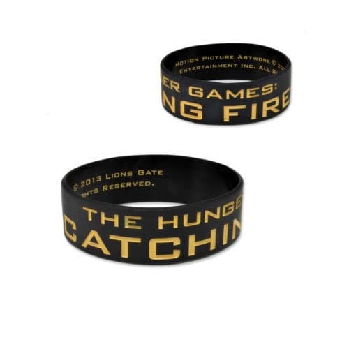 The Hunger Games 'Mockingjay' Silicone Wristband