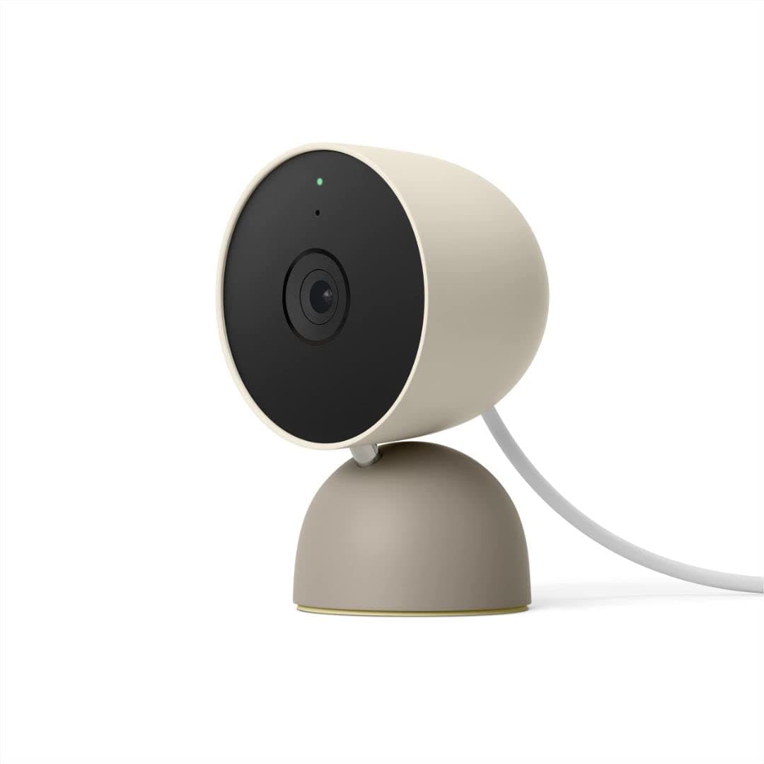 Nest Security Cam (Wired) - 2nd Generation - Linen, 1080p, Motion Only