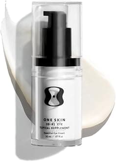 OneSkin EYE OS-01 Peptide Topical Supplement | Skin Longevity Age Reversal Eye Cream | Safe for Sensitive Skin, Fragrance-Free