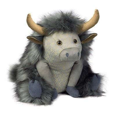 Dora Designs Posh Angus Mucca Delle Highlands Fermaporta