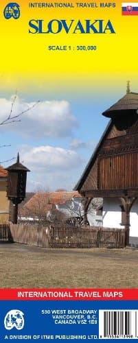 Slovakia 1:300,000 Travel Map (Travel Reference Map) Paperback – Folded Map, December 20, 2006