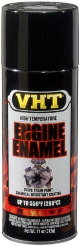 VHT SP124 Engine Enamel Gloss Black Can - 11 oz. by VHT