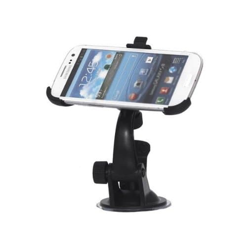 Worldshopping Adjustable Windshield Windscreen Air Suction Car Mount Holder Cradle For Samsung Galaxy S3 i9300 + Free Accessory
