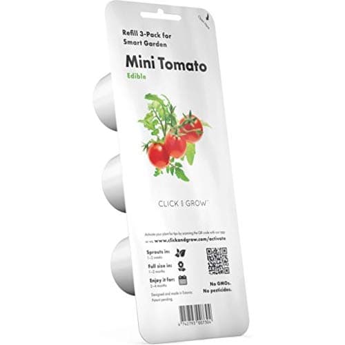 Click and Grow Smart Garden Pods Refill, 3-Pack (Mini Tomato Plant Seeds)