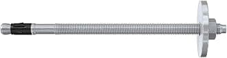 fischer Bolt Anchor, 328 mm, 16 mm, 522954, Pack of 10. FAZ II, Gray, 16/200 Holzbauscheibe