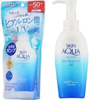 Sunscreen Pump - Super Moisture UV Gel SPF50+ PA++++ Skin Aqua Sunscreen Pump 140g