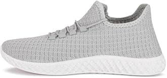 PARAGON K1019G Stylish Sneakers for Men with Breathable Upper Mesh, Cushioned Insoles, Lace up| Comfortable, Lightweight & Durable, Easily Washable Everyday Casual Shoes | Ideal for Outdoor Use