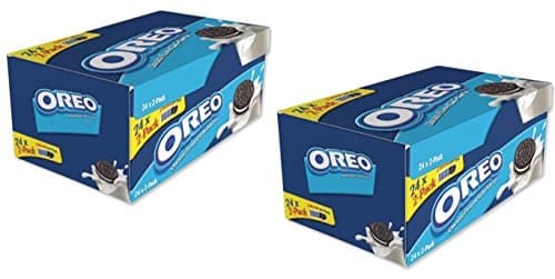 Oreo Biscuits Chocolate Sandwich White Filling Twin Pack - (96 Biscuits)