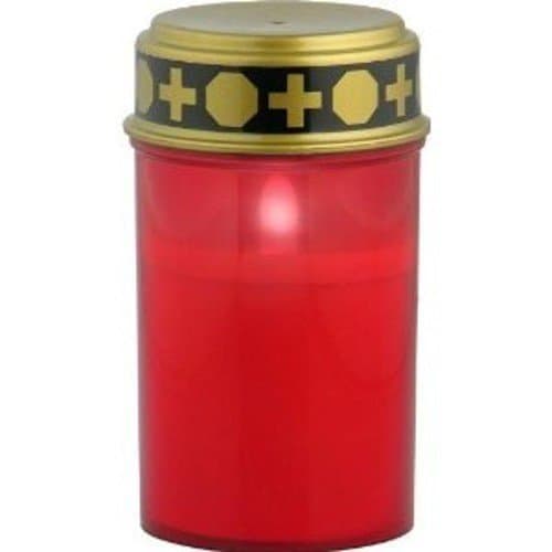 Gravidus Grave Candle LED Grave Light Candle Red