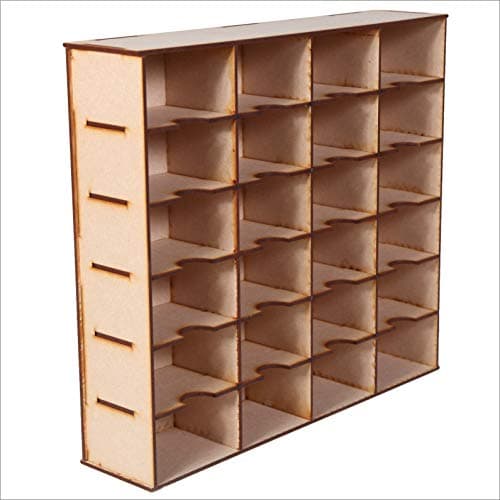 Ink pad Storage Holder for Tim Holtz Sized Distress Inks Holds up to 48 Ink Pads