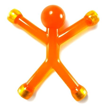 Large Qman in Transparent Colors (Orange)