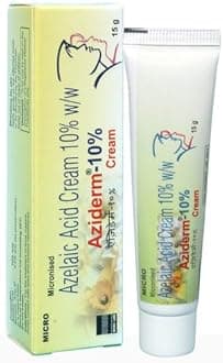 Aziderm 10% cream 15gms