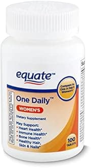 Spring Health Equate - Women One Daily Multivitamin, 100 Tablets + Your Vitamin Guide