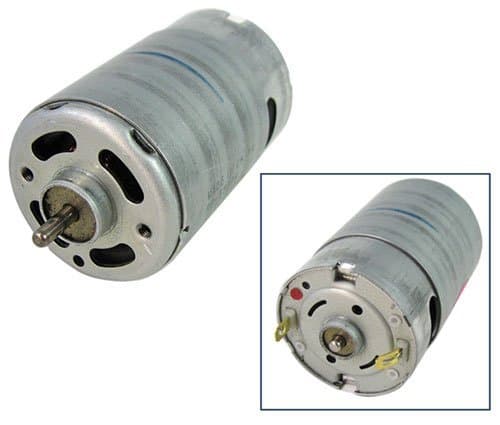6-12 Volt DC 1.6 A Reversible 6000 RPM Motor