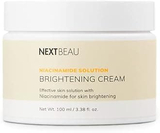 NEXTBEAU Niacinamide Solution Glowing Cream 3. 38 fl. oz. / 100ml, Facial Cream, Pore refining, Calming skin, Korean skincare