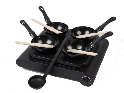 Wok & Pancake Grill & Party Set