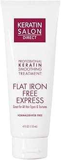 Keratin Salon Direct Treatment - Salon Quality, No Flat Iron Needed (4 oz)