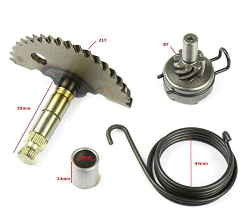 Kick Start Gear Kit Kits with Spring washer for gy6 50cc 60cc 80cc 139qmb Scooters Moped Roketa