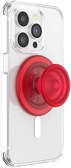 PopSockets Phone Grip Compatible with MagSafe, Phone Holder, Wireless Charging Compatible, Into The Woods - Blanchette Red