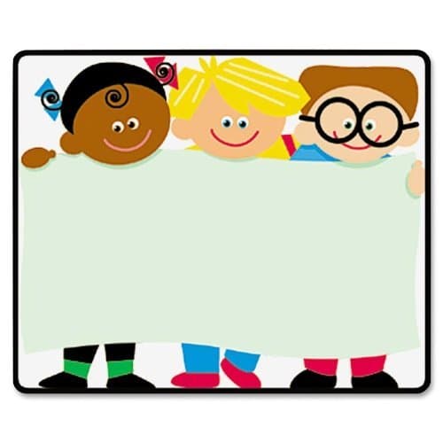 TrendExpress - Name Tags, Kids, 3"x2-1/2", 36/CT, Multi, Sold as 1 Package, TEP T68003
