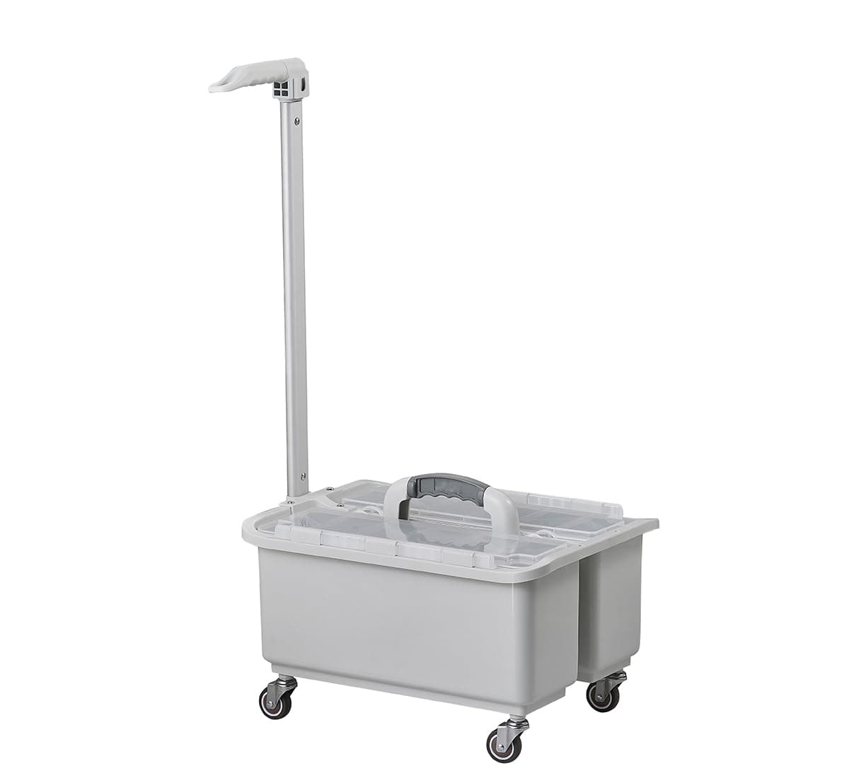 Dolphy Multifunctional Supply Cleaning Caddy with Handle Bucket with Transportation Wheel