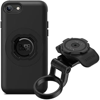 Quad Lock Stem Cap Mount (Adjustable) Bike Kit with iPhone SE (3rd Gen) MAG Case