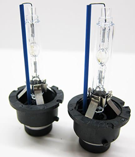 Sicklight D4R D4S Xenon HID Direct Replacement Low Dual Beam Headlight Light Bulbs Pair For Factory System (6000K Diamond White)