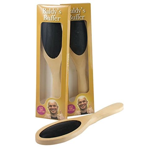 Number 1 Selling For The Folically Challenged! - Novelty Baldy Buffer - Men Mens Man Gents Him - Great Novelty Gift Present Idea for Birthdays Christmas Xmas Stocking fillers Secret Santa