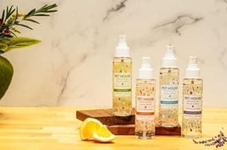 One Fur All Pet House Freshening Room Spray - Apple Cider/Pumpkin Spice Pack of 2 - Concentrated Air Freshener - Non-Toxic & Pet-Friendly - Odor Eliminator