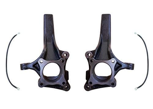 QSA 4" Lift Spindles, Includes DOT Compliant Extended Brake Lines. Compatible with: 2009-2014 Ford F-150 (2WD ONLY)