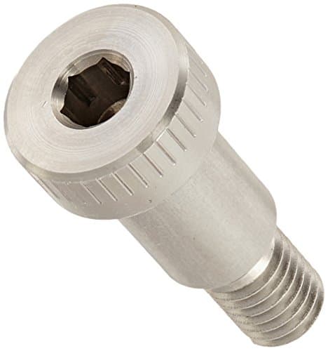 18-8 Stainless Steel Shoulder Screw, Plain Finish, Socket Head Cap, Hex Socket Drive, Standard Tolerance, Meets ASME B18.3, 1/2" Shoulder Diameter, 3/4" Shoulder Length, Partially Threaded, 3/8"-16 Threads, 5/8" Thread Length, Made in US, (Pack of 1)