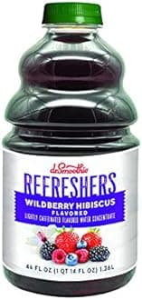 Dr. Smoothie Refreshers Wildberry Hibiscus,, 46 Fl Oz (Pack of 6)