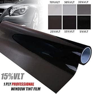 Professional Car Auto Van Limo Tint Black Scratch-Resistant 152cm x 15m 70% Very Light