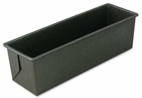 Alegacy B2164P Aluminized Steel Pullman Loaf Pan, 16 by 4 by 4-Inch