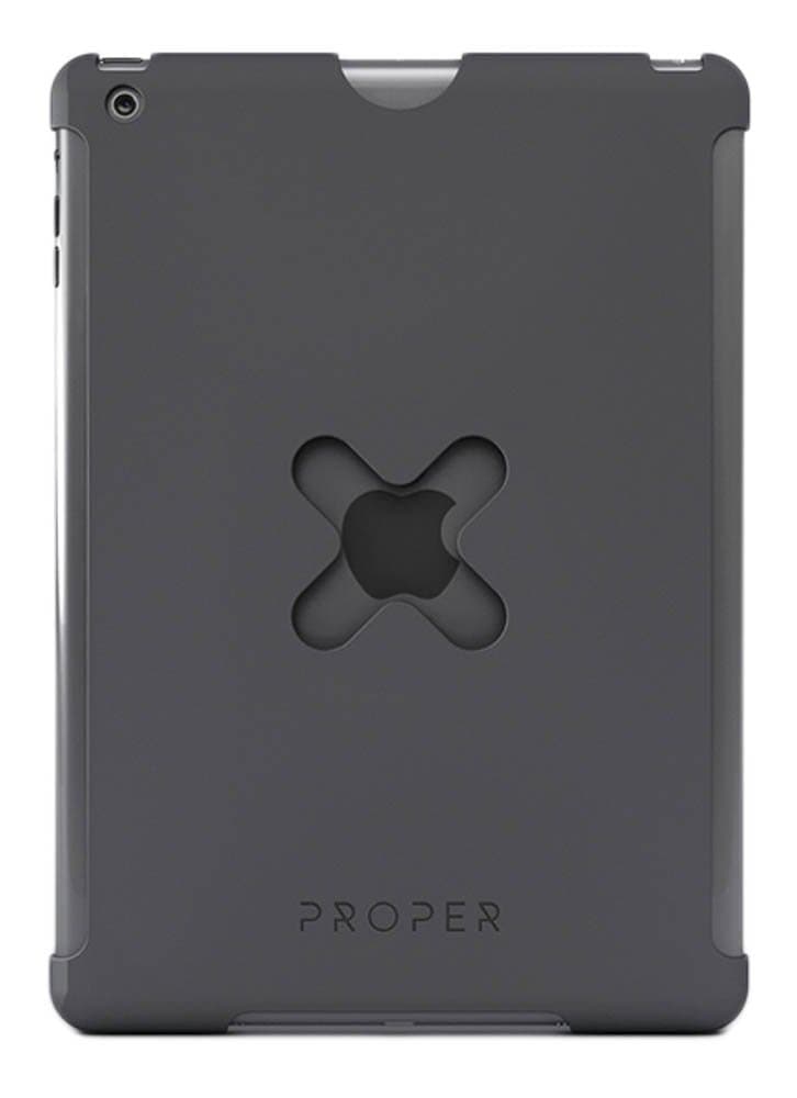 Wallee Mountable Protective Case for the Apple iPad Air, Gray