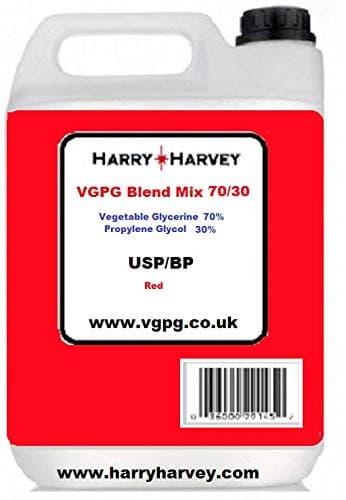 Harry Harvey 1L Red 70/30 Blend Base Mix, DIY Vegetable Glycerine VG 70% and Propylene Glycol PG 30%