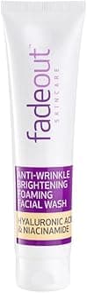 Anti-Wrinkle Brightening Foaming Facial Wash with Hyaluronic Acid and Niacinamide