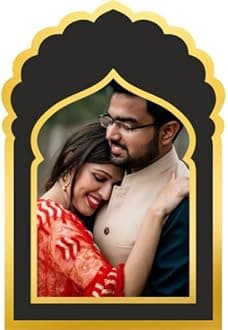 Mad Masters Customized Photo Frames with Photo Upload, Personalised Wall Room and Home Decor Gift (Mehrab)