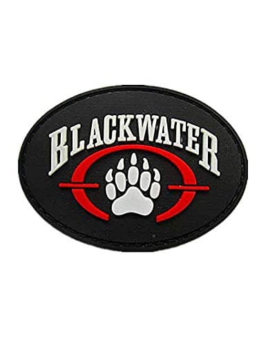 Sumao Blackwater Military Hook Loop Tactics Morale PVC Patch.