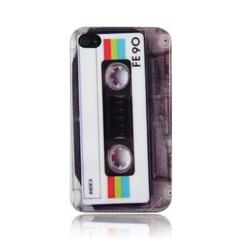 Design Series 004 Cassette Hard Plastic Case for Iphone 4 & 4s
